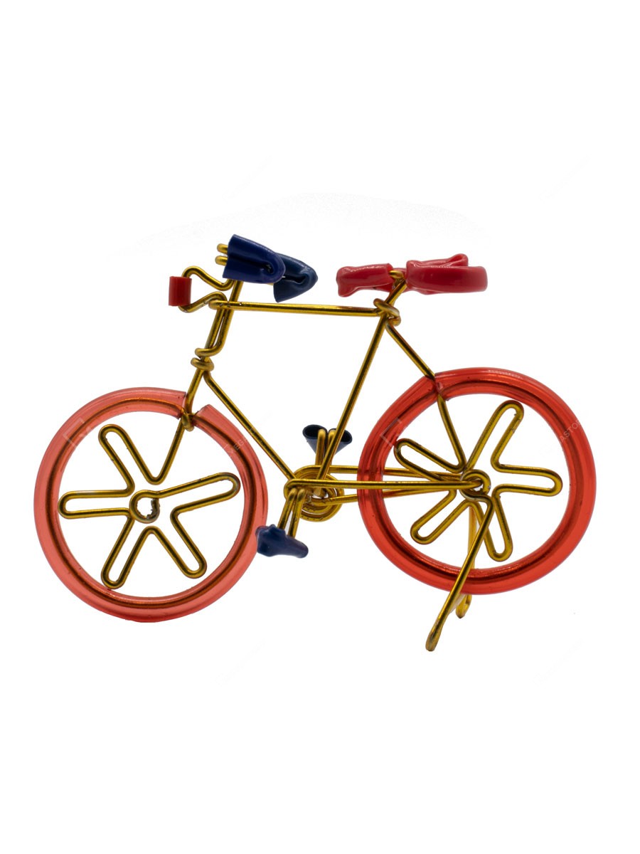 Megastores Wire Art India Aluminum x inches Red Handmade