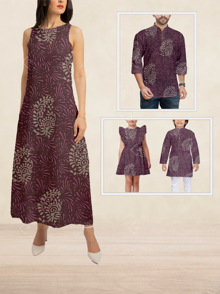 cotton floral dress material Scattered Floral on Sky Blue Cotton Lawn