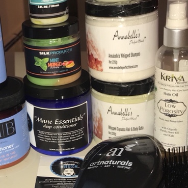 Low Porosity Black Owned Hair Care Product Stash By