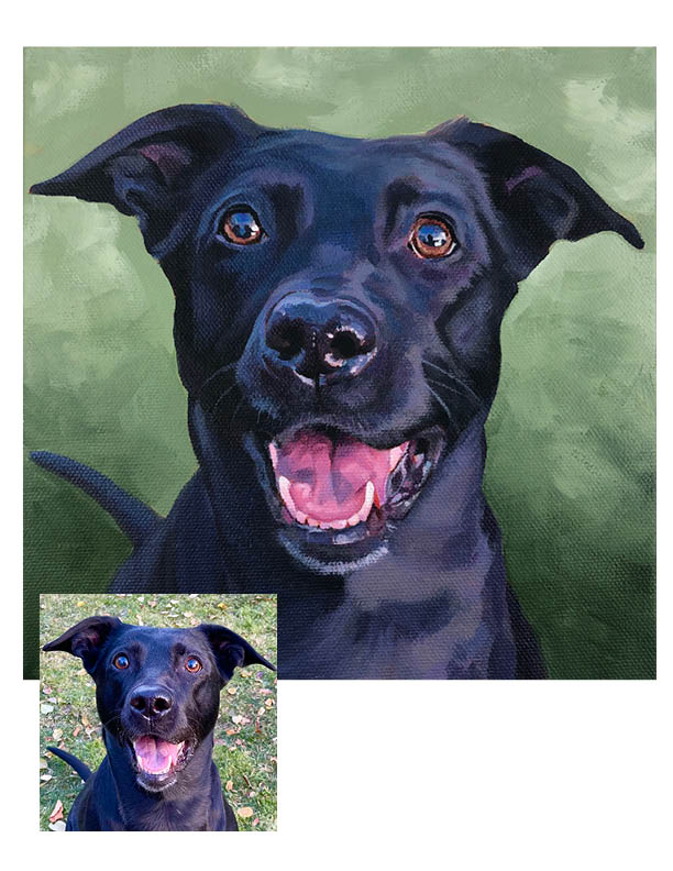 custom pet portrait