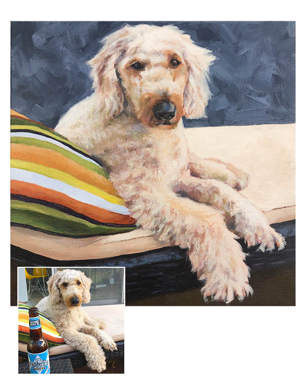 custom pet portrait