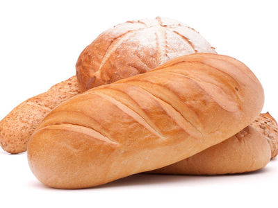 Loaves of artisan bread