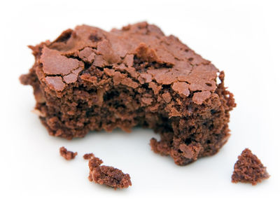 Brownie and large crumbs