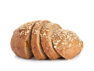 Small artisan roll sliced