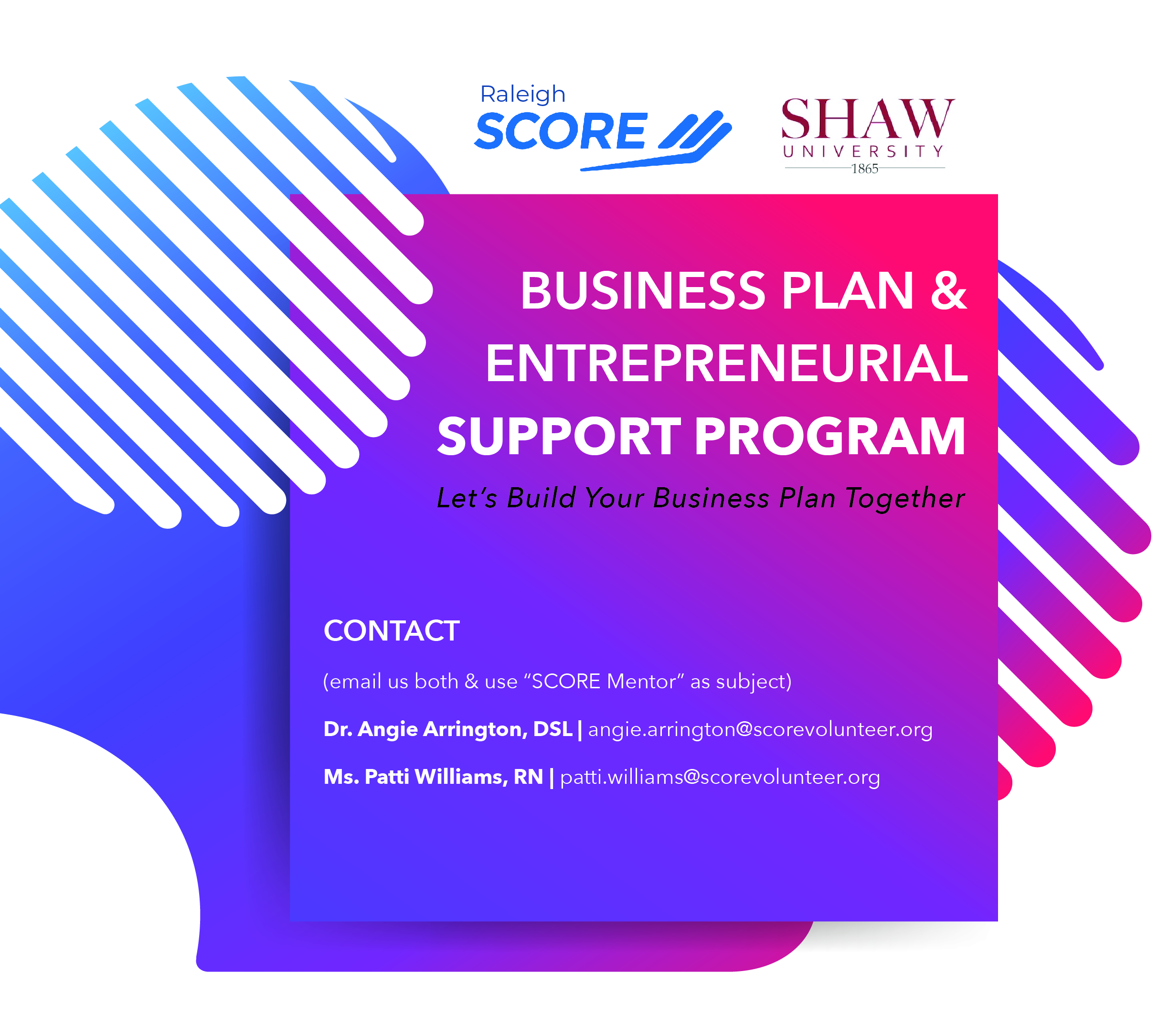 Business plan support image