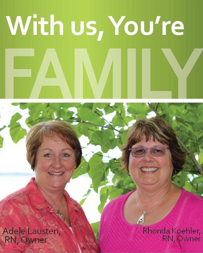Adele Lausten and Rhonda Koehler Adele Lausten and Rhonda Koehler