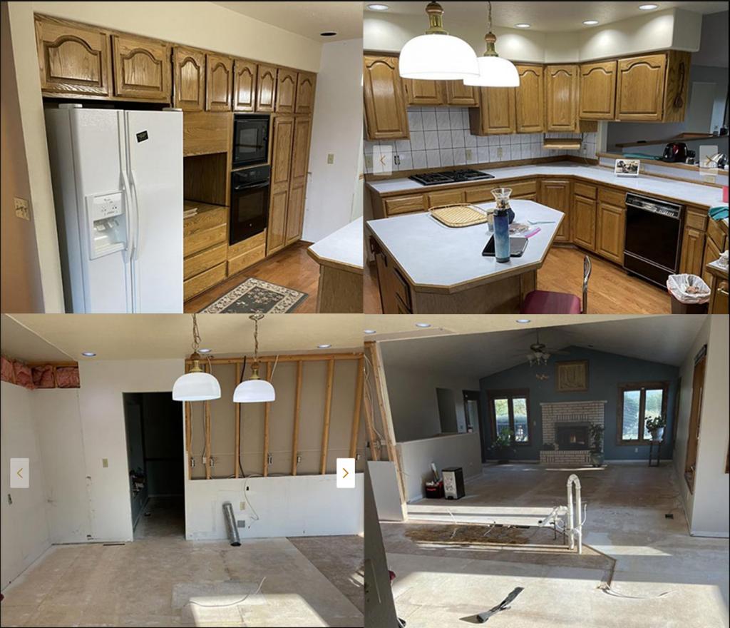 Demolition - Before and After Demolition - Before and After