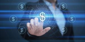 The State of the Cryptocurrency Marketplace and Business's Support of Digital Currencies Dollar Currency Business Banking Finance Technology Concept