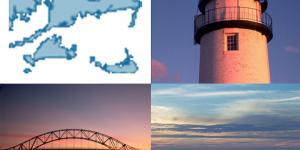Composite image of Cape Cod
