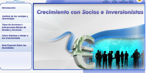 Crecimiento Con Socios e Inversionistas Crecimiento Con Socios e Inversionistas