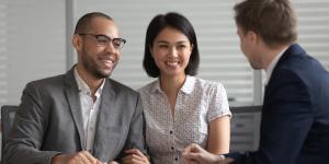8 Tips For Building Better Customer Relationships customers-interact-with-representative