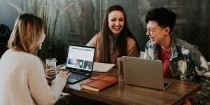 Developing Authentic Mutually Beneficial Relationships shaking hands at a seminar