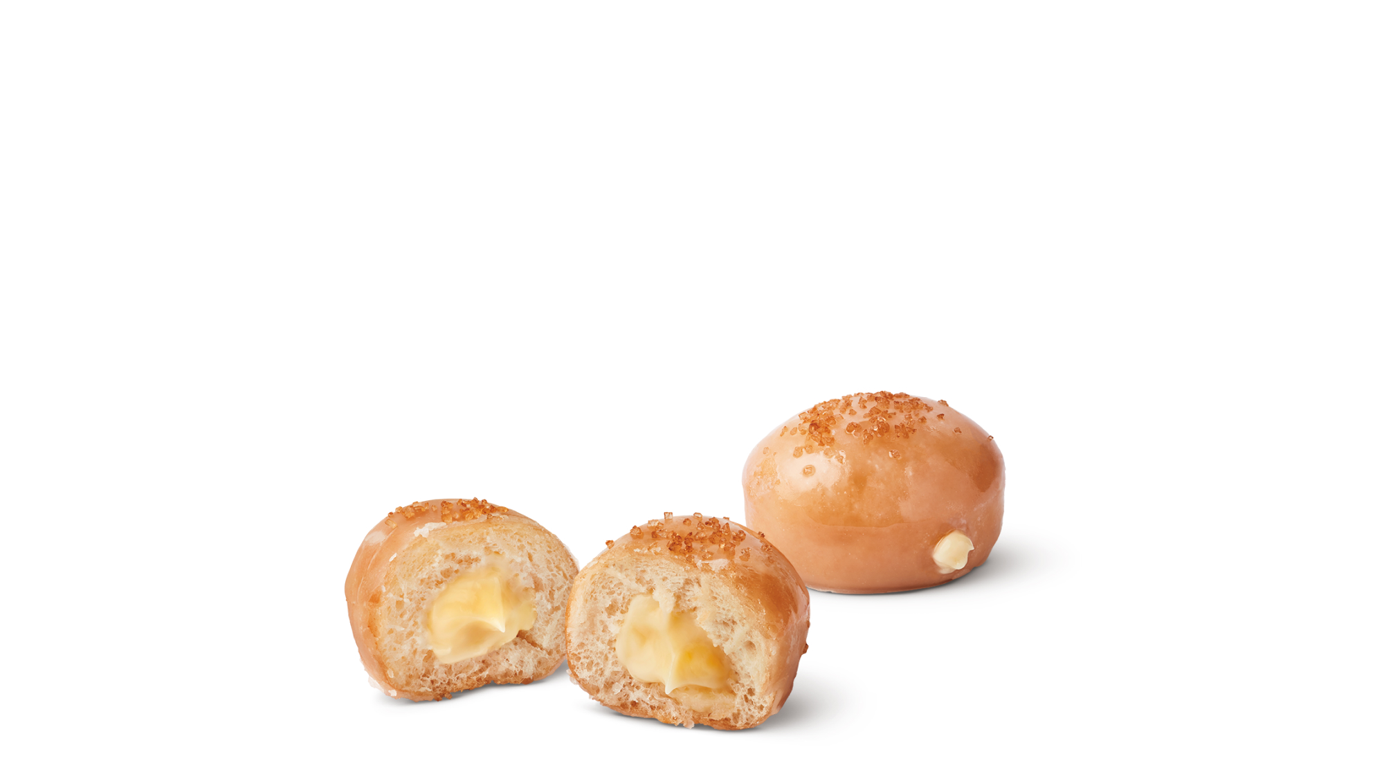 Crème Brulée Filled Timbit
