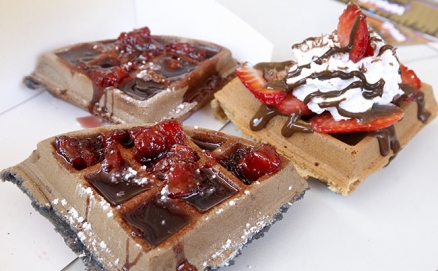 Uhmmm… ¡Qué waffles!