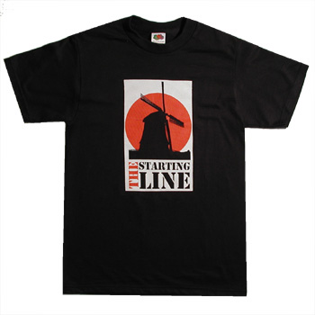 The Starting Line - Windmill on Black - T-shirts