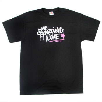 The Starting Line - Graffiti Black w/ Pink - T-shirts