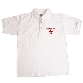 Blue Oyster Cult - White Polo - Men's