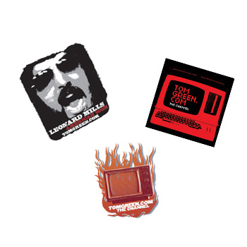 Tom Green - Three Sticker - Accessories