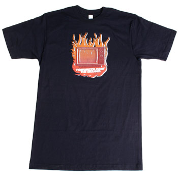 Tom Green - Burning TV - T-shirts