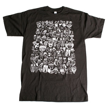 The Fold - Owl Grey Fine Jersey Slim Fit - T-shirts