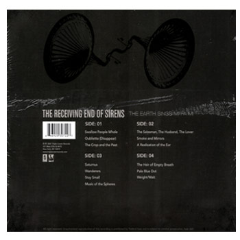 The Receiving End of Sirens - The Earth Sings Mi Fa Mi - Vinyl