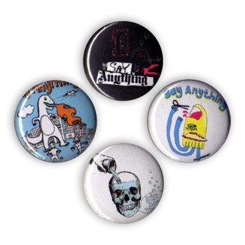 Say Anything - DinoPouringBrainMixtape Pin Pack - Accessories
