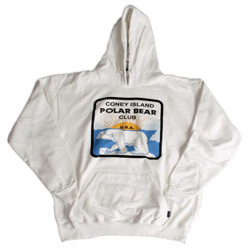 Coney Island Polar Bear Club - White Logo Pullover - Sweatshirts