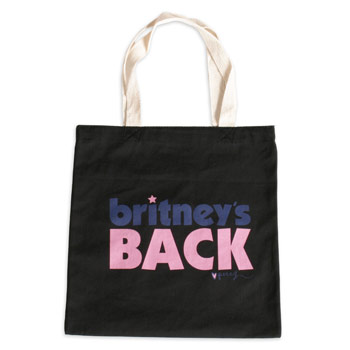 Perez Hilton - Britneys Back Black Totebag - Accessories