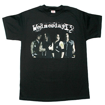 Wednesday 13 - Band Photo - T-shirts