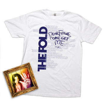 The Fold - Dear Future Come Get Me CD/T-Shirt - CDs