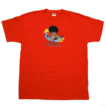 Elle One Studios - Afro on Red - Apparel