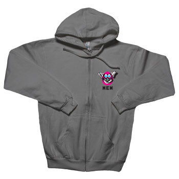 Mew - No More Stories on Asphalt American Apparel Slim Fit Zip Up - Sweatshirts