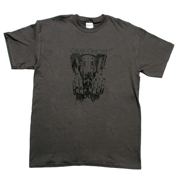 Gray Ghost - Skull - T-shirts