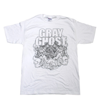 Gray Ghost - White Shirt - T-shirts