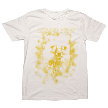 Brand New - Spray Fox on Vintage White Ultra Fine Jersey Slim Fit Destroyed - T-shirts