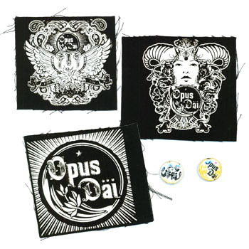 Opus Dai - Pin and Patch Set #1 - Accessories
