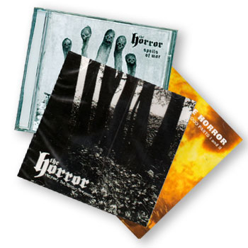 The Horror - Spoils Of War/The Fear, The Terror, The Horror/First Blood Parts I and II - CDs