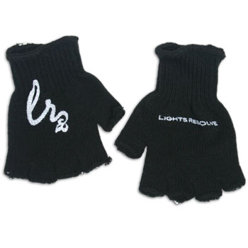 Lights Resolve - Flourish Emblem and Logo Fingerless Gloves - Accessories