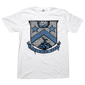 Sainthood Reps - Coat of Reps on White Fine Jersey Slim Fit - T-shirts
