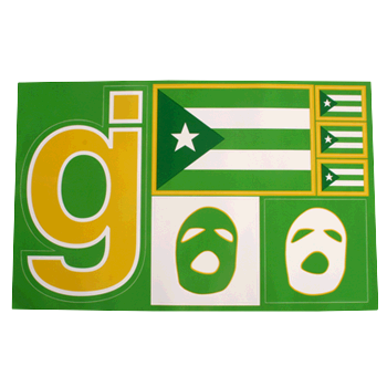 Glassjaw - Sticker Sheet - Accessories