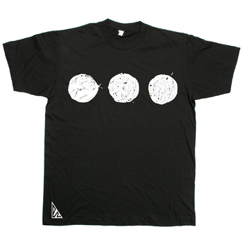 Lights Resolve - Dots on Black Ultra Fine Jersey - T-shirts