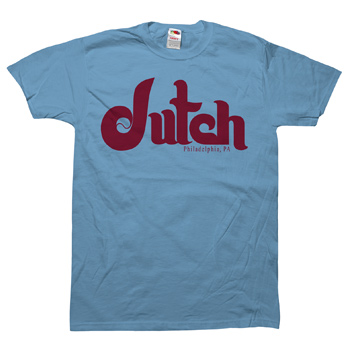 Dutch - Dutch PA on Powder Blue - T-shirts