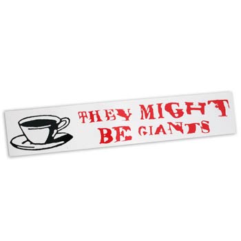 They Might Be Giants - Coffee Mug Sticker 3 Pack - Accessories