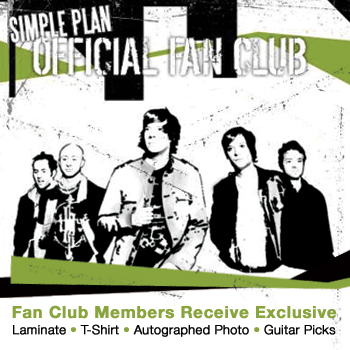 Simple Plan - Official Fan Club Membership - Official Fan Club