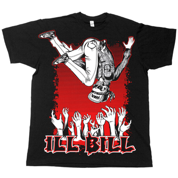 Ill Bill - Holy Diver on Black - T-shirts