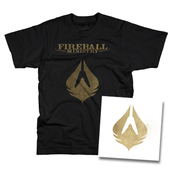 Fireball Ministry - Collector's Edition 180gram Self Titled White Vinyl / T Shirt Combo - Vinyl
