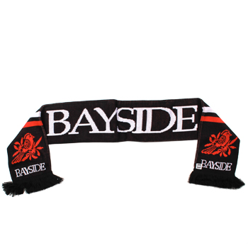 Bayside - Bird Logo Scarf on Black - Accessories