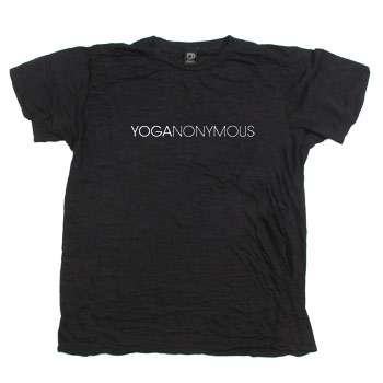 Yoganonymous - Burnout Logo Tee - T-shirts