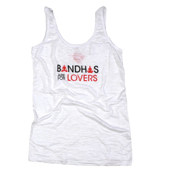 Yoganonymous - Bandhas are for Lovers Burnout Tank  - Women's
