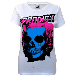 The Prodigy - War Hole Design On Ladies White - Women's
